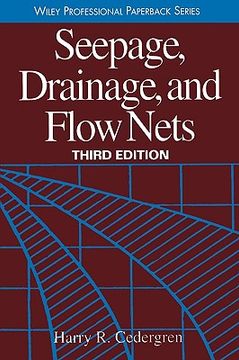 portada seepage, drainage, and flow nets (en Inglés)