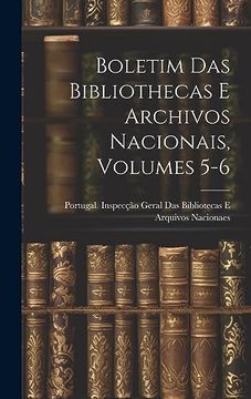 portada Boletim das Bibliothecas e Archivos Nacionais, Volumes 5-6 (in Portuguese)