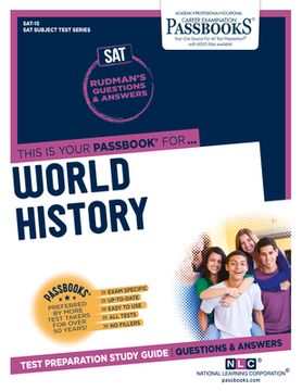 portada World History (Sat-15): Passbooks Study Guide Volume 15 (en Inglés)