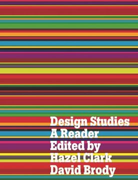 portada Design Studies: A Reader (en Inglés)