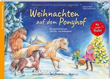 portada Weihnachten auf dem Ponyhof: Ein Adventskalender zum Vorlesen und Selberlesen (en Alemán)