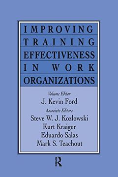 portada Improving Training Effectiveness in Work Organizations