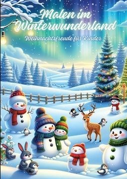 portada Malen im Winterwunderland: Weihnachtsfreude für Kinder (en Inglés)