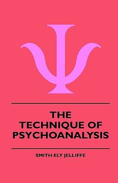 portada the technique of psychoanalysis (in English)