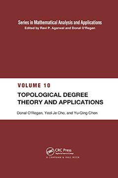 portada Topological Degree Theory and Applications (Mathematical Analysis and Applications) (en Inglés)
