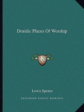 portada druidic places of worship (en Inglés)