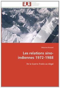 portada Les Relations Sino-Indiennes 1972-1988
