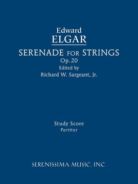 portada Serenade for Strings, Op. 20: Study Score (en Inglés)
