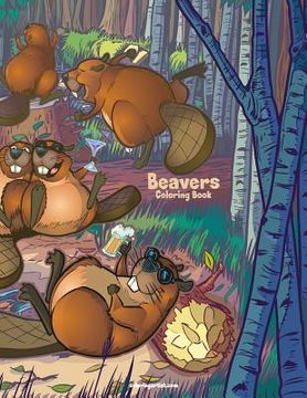 portada Beavers Coloring Book 1 (en Inglés)