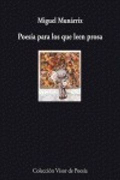 portada Poesía para los que leen prosa: Guía útil para andar por la poesía (Visor de Poesía)