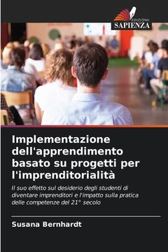 portada Implementazione dell'apprendimento basato su progetti per l'imprenditorialità (in Italian)