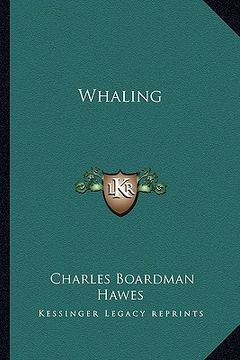 portada whaling (en Inglés)
