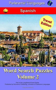 portada Parleremo Languages Word Search Puzzles Travel Edition Spanish - Volume 2 (in Spanish)