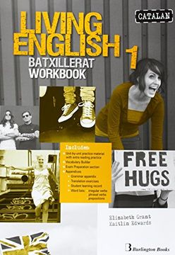 portada LIVING ENGLISH 1 BACH WB CATALAN ED.14 Burlington Books (in English)