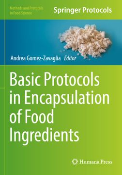 portada Basic Protocols in Encapsulation of Food Ingredients (Methods and Protocols in Food Science) (en Inglés)