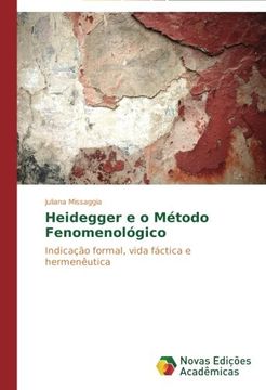 portada Heidegger e o Método Fenomenológico