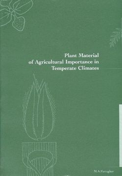 portada Plant Material of Agricultural Importance in Temperate Climates (en Inglés)