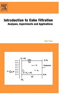 portada introduction to cake filtration: analyses, experiments and applications (en Inglés)