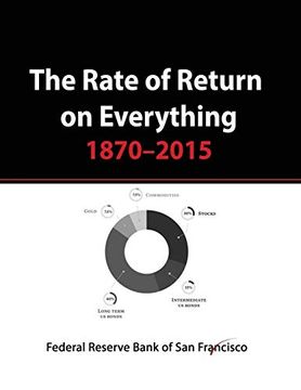 portada The Rate of Return on Everything, 1870-2015: Stock Market, Gold, Real Estate, Bonds and More. (en Inglés)