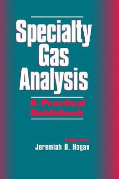 portada specialty gas analysis: a practical guid (en Inglés)