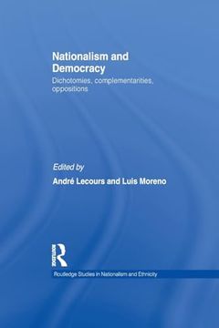 portada Nationalism and Democracy (Routledge Studies in Nationalism and Ethnicity) (in English)
