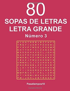 portada 80 Sopas de Letras Letra Grande - n. 3