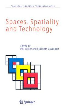 portada spaces, spatiality and technology (in English)
