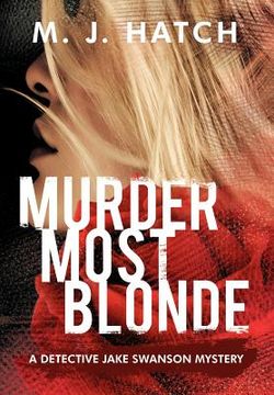 portada murder most blonde (en Inglés)