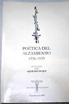 portada Poetica del Alzamiento: 1936-1939