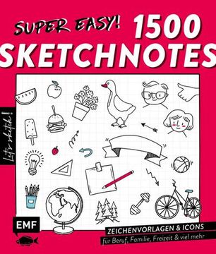 portada Let's Sketch! Super Easy! 1500 Sketchnotes (en Alemán)