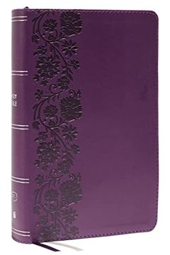 portada Kjv, Personal Size Large Print Single-Column Reference Bible, Leathersoft, Purple, red Letter, Comfort Print: Holy Bible, King James Version (en Inglés)