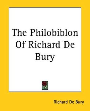 portada the philobiblon of richard de bury