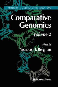 portada comparative genomics (en Inglés)