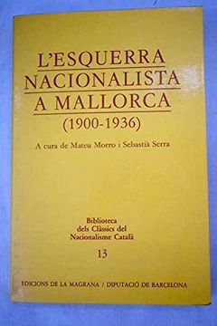 portada Esquerra Nacionalista a Mallorca (1900-1936), l'