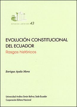 portada Evolución constitucional del Ecuador: Rasgos históricos