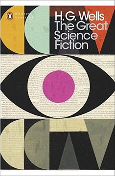 portada The Great Science Fiction: The Time Machine, the Island of Doctor Moreau, the Invisible Man, the war of the Worlds, Short Stories (Penguin Modern Classics) (en Inglés)