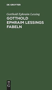 portada Gotthold Ephraim Lessings Fabeln Drei Bücher (in German)