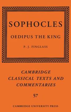 portada Sophocles: Oedipus the King (Cambridge Classical Texts and Commentaries) (en Inglés)