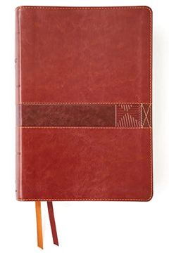 portada Niv, Student Bible, Leathersoft, Brown, Thumb Indexed, Comfort Print (in English)