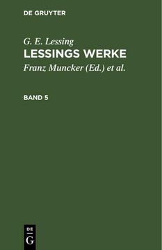 portada G. E. Lessing: Lessings Werke. Band 5 (en Alemán)