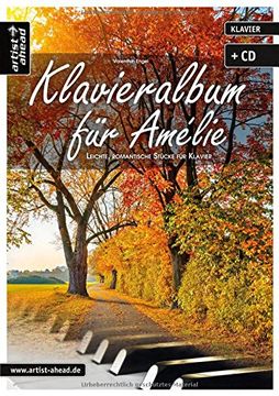 portada Klavieralbum für Amélie: Leichte, romantische Stücke für Klavier (inkl. CD) (en Alemán)