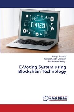 portada E-Voting System using Blockchain Technology (en Inglés)