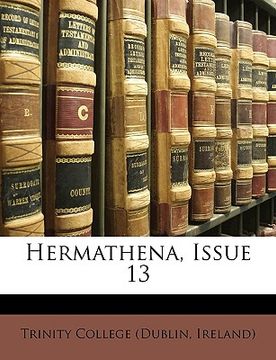 portada hermathena, issue 13 (en Inglés)