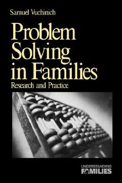 portada problem solving in families: research and practice