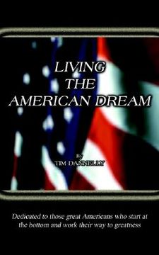 portada living the american dream (en Inglés)
