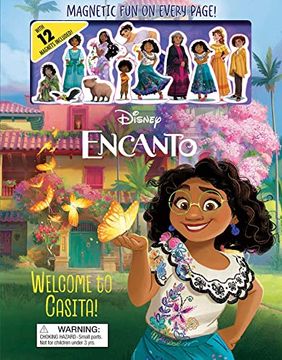 portada Disney Encanto: Welcome to Casita! (Magnetic Hardcover) (en Inglés)