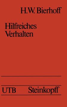 portada Hilfreiches Verhalten: Soziale Einflüsse und pädagogische Implikationen (Universitätstaschenbücher) (German Edition)
