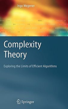 portada complexity theory: exploring the limits of efficient algorithms (en Inglés)