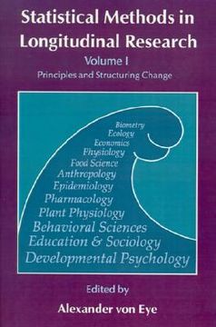 portada statistical methods in longitudinal research: principles and structuring change (en Inglés)