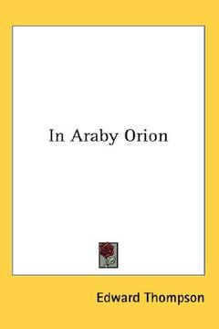 portada in araby orion (in English)
